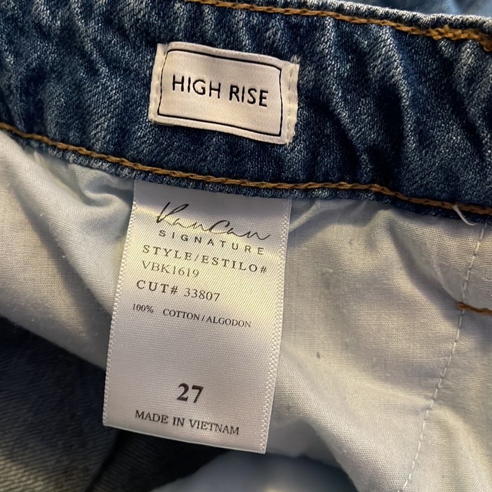 Kancan Signature High Rise Shorts - Picture 4 of 4